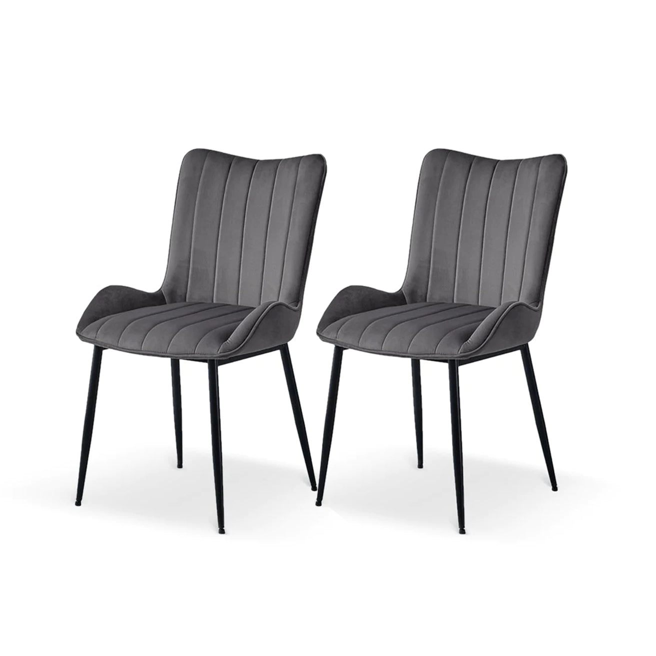 Silla de comedor Edith de OFCASA en tejido beige bouclé con patas de madera maciza - diseño contemporáneo para interiores modernos