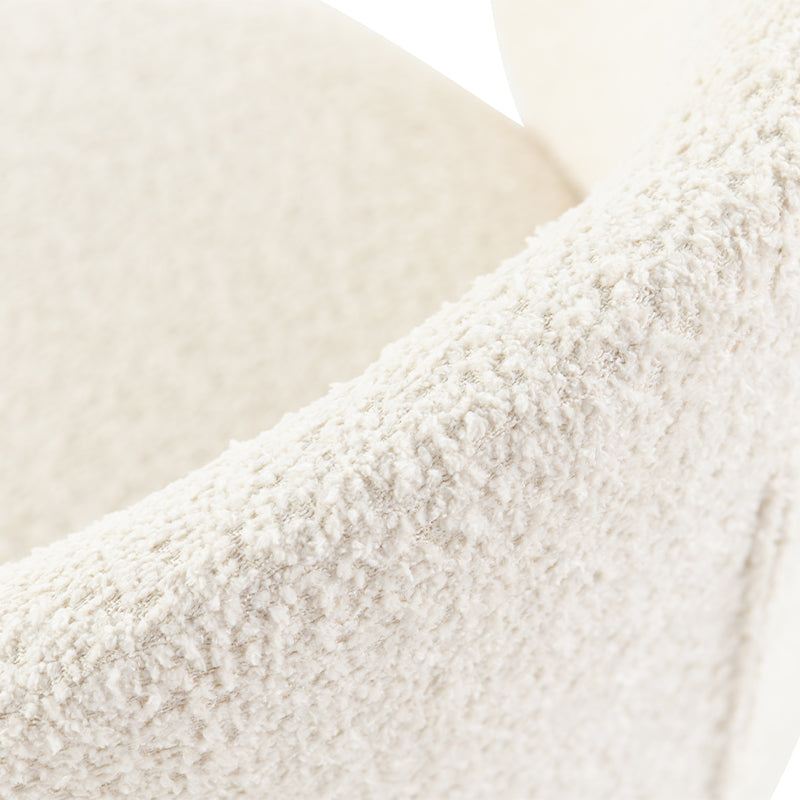 Detalle Respaldo silla Yasin - boucle OFCASA