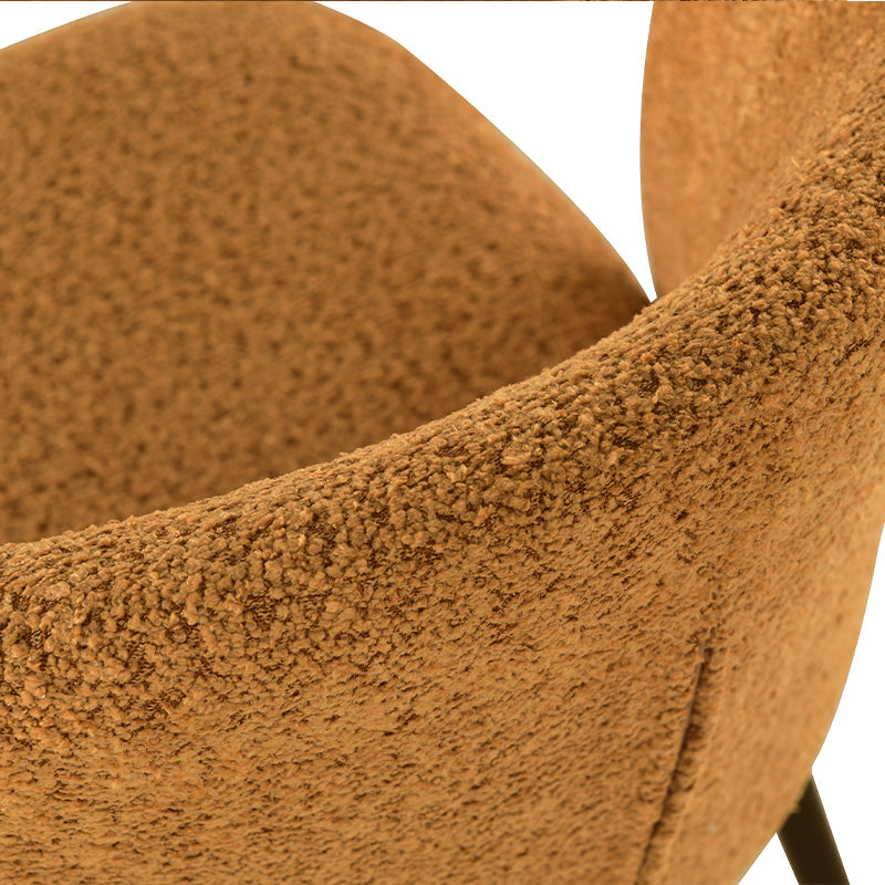 Detalle respaldo silla Yasin - boucle OFCASA