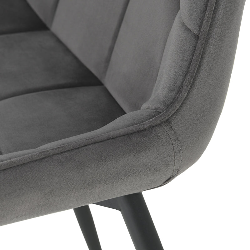 Esszimmerstuhl Orozco [2er Set] [Samt] Ofcasafurniture DE