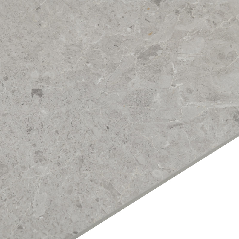 Mesa de Comedor Rectangular Valdez [Mármol Gris] [140 cm]