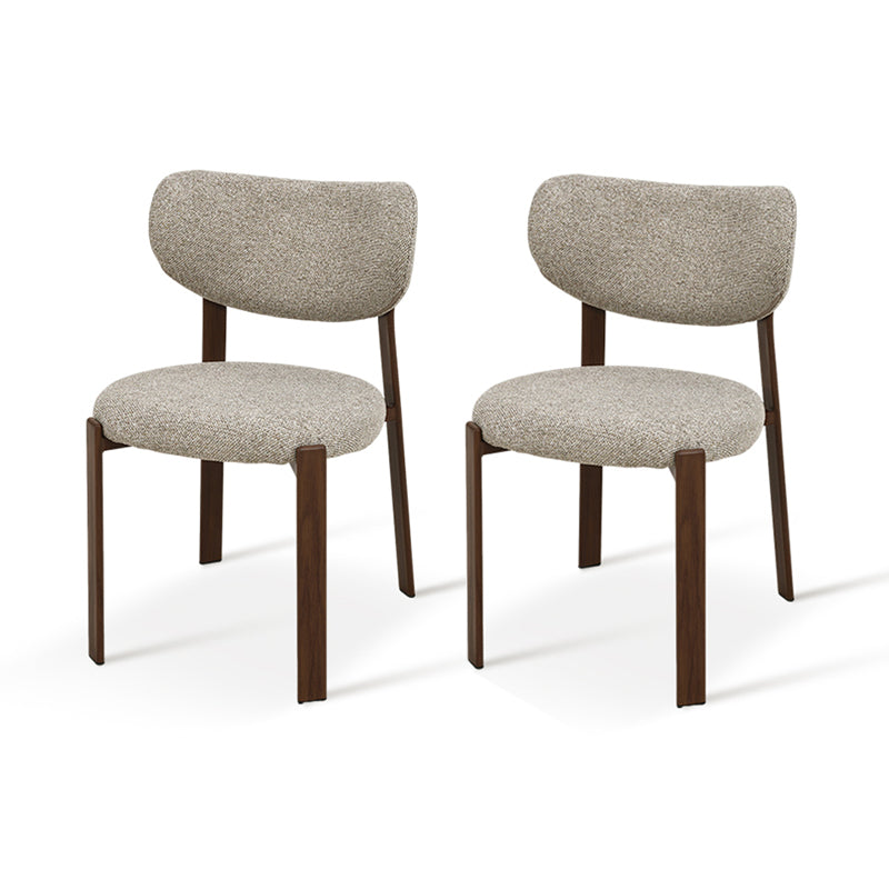 Silla de comedor Harper [Juego de 2] [Tela de lino]