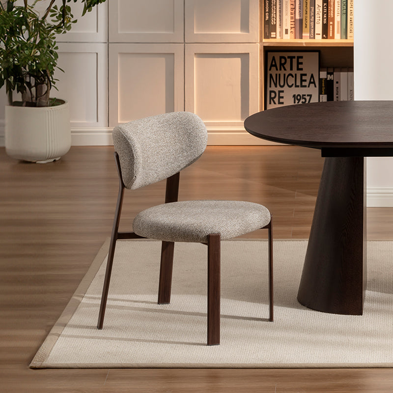 Silla de comedor Harper [Juego de 2] [Tela de lino]