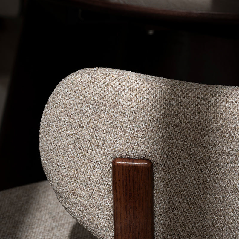 Silla de comedor Harper [Juego de 2] [Tela de lino]