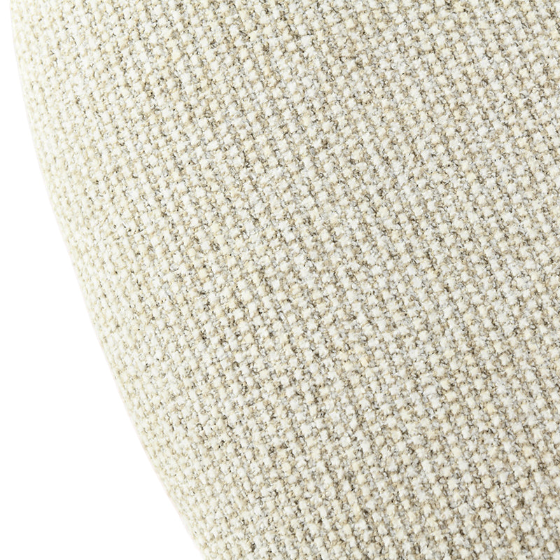 Silla de comedor Zahra S [Juego de 2] [Tejido efecto lino] [⌀ 2.5 cm]