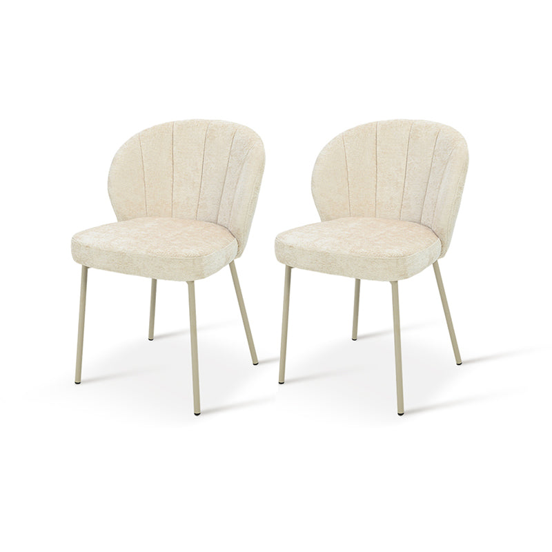 Silla de Comedor Seraphina [Chenilla] [Juego de 2]