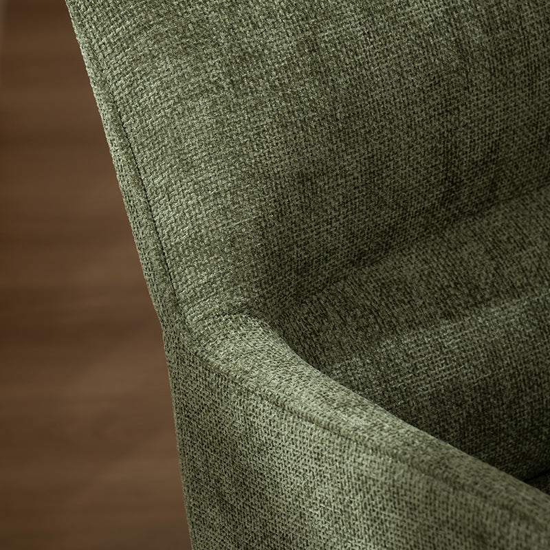 Silla de comedor con reposabrazos Kaya [Juego de 2] [Lino] Ofcasafurniture ES