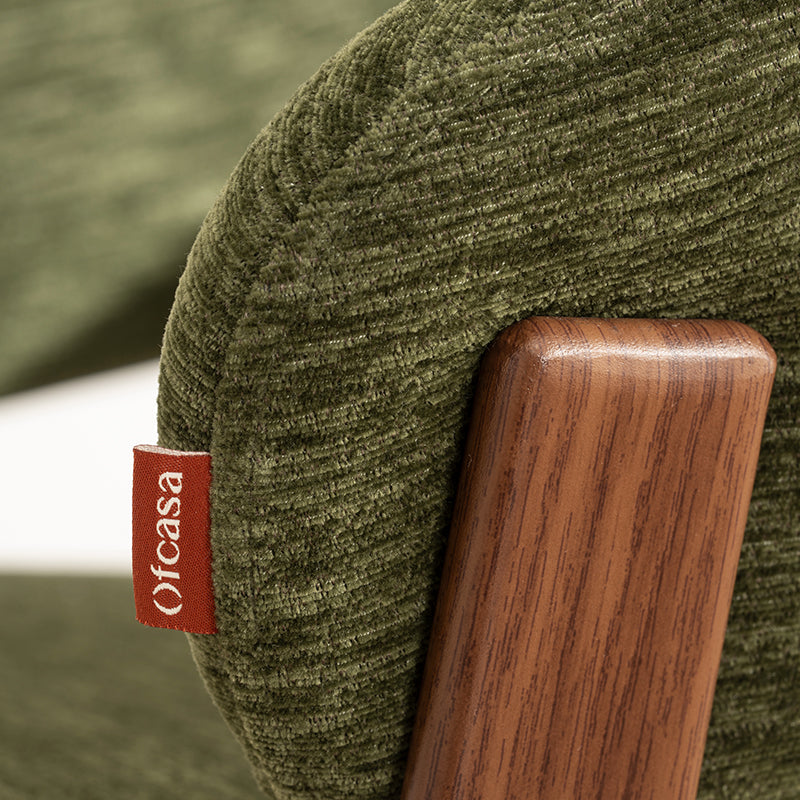 Sillón de Comedor Kiana [Juego de 1] [Chenilla]