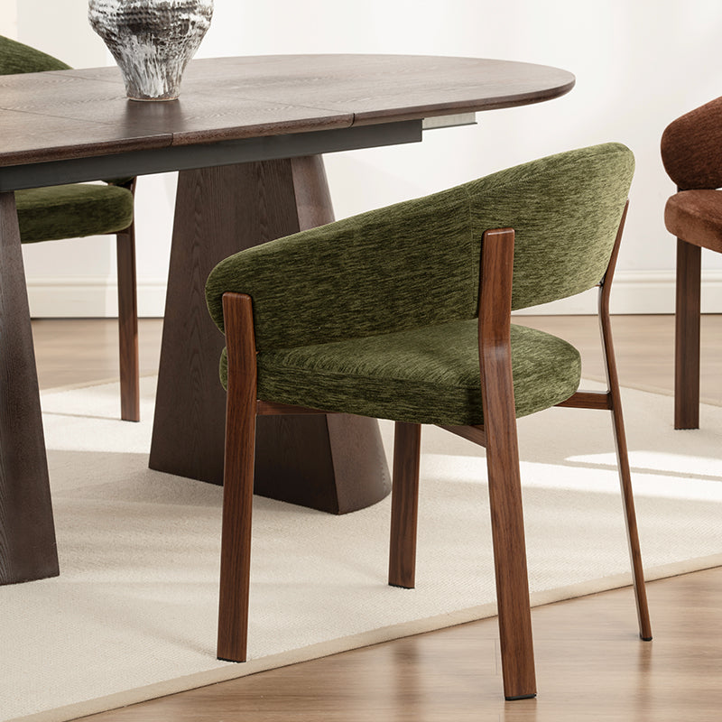 Sillón de Comedor Kiana [Juego de 1] [Chenilla]
