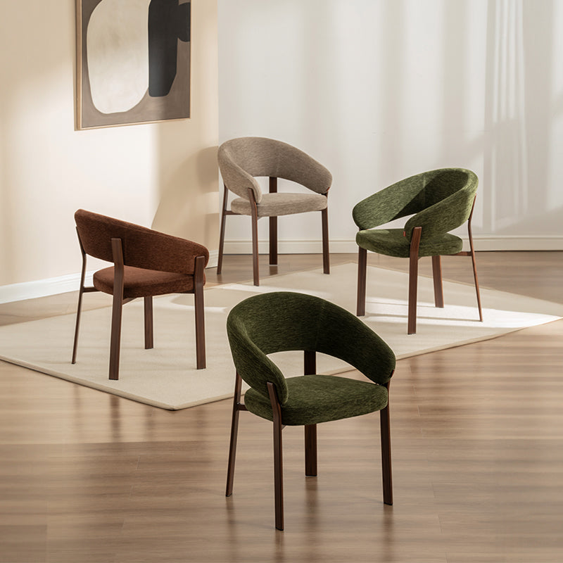Sillón de Comedor Kiana [Juego de 1] [Chenilla]