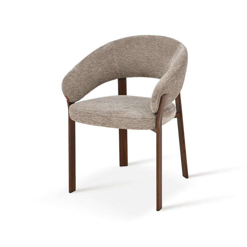Sillón de Comedor Kiana [Juego de 1] [Chenilla]