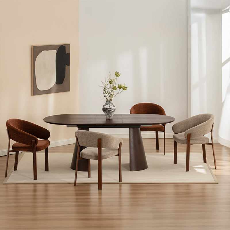 Sillón de Comedor Kiana [Juego de 1] [Chenilla]