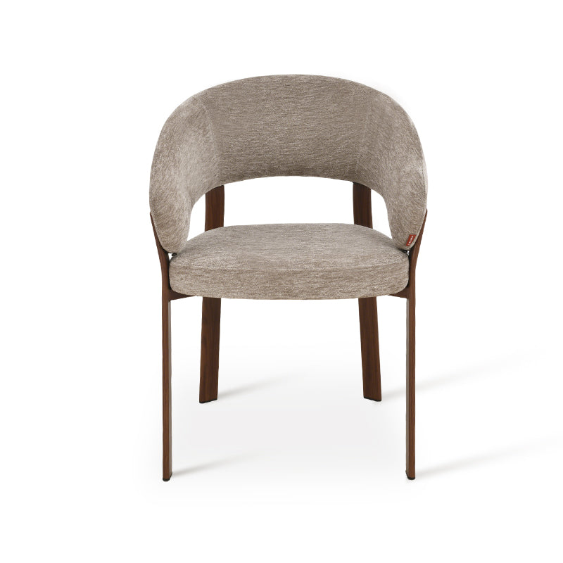 Sillón de Comedor Kiana [Juego de 1] [Chenilla]