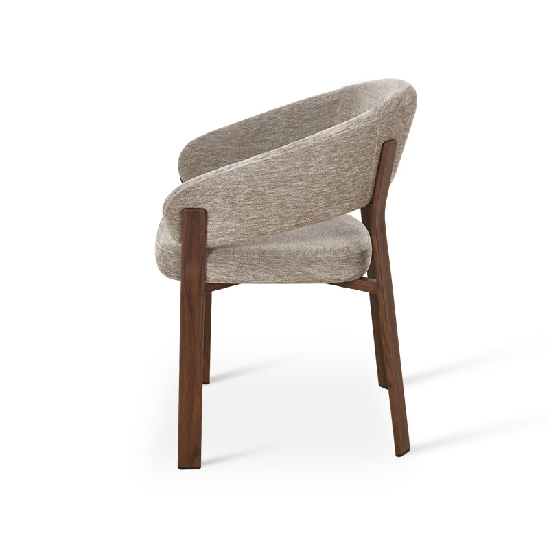 Sillón de Comedor Kiana [Juego de 1] [Chenilla]