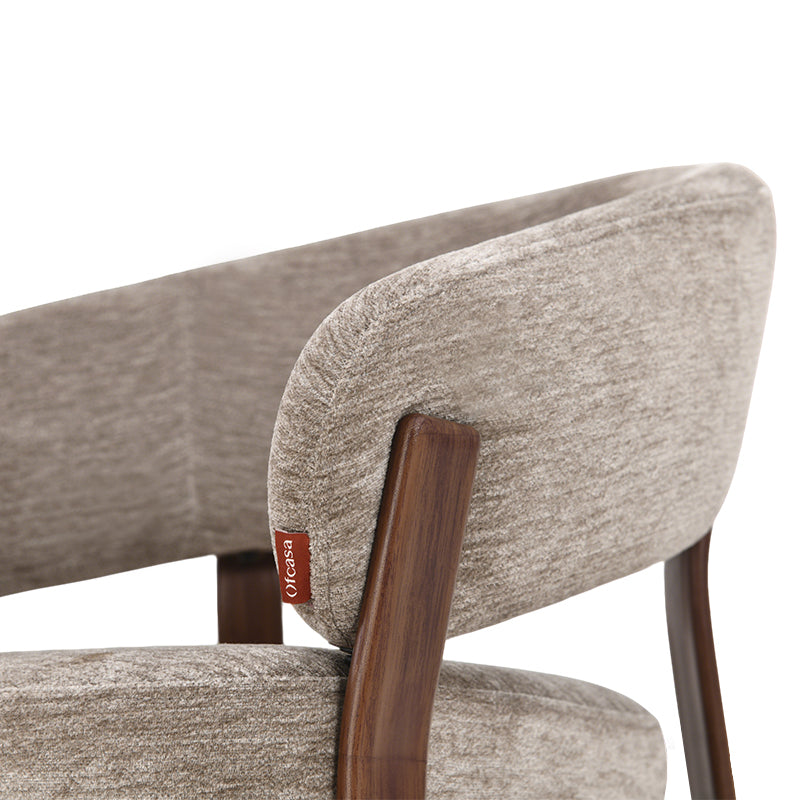 Sillón de Comedor Kiana [Juego de 1] [Chenilla]