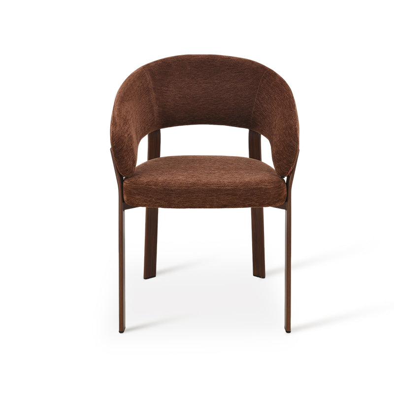 Sillón de Comedor Kiana [Juego de 1] [Chenilla]