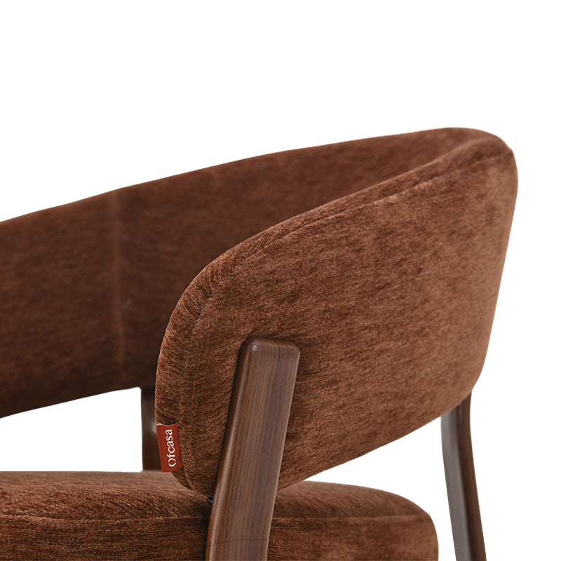 Sillón de Comedor Kiana [Juego de 1] [Chenilla]