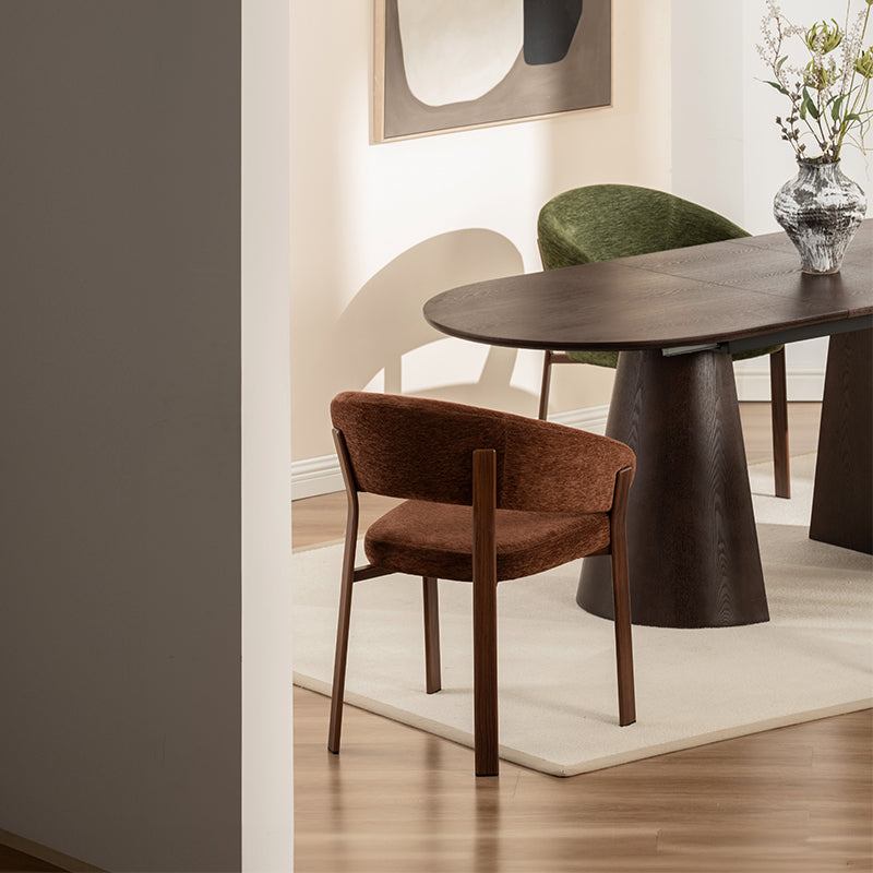 Sillón de Comedor Kiana [Juego de 1] [Chenilla]