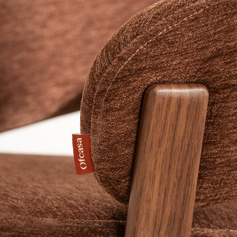 Sillón de Comedor Kiana [Juego de 1] [Chenilla]
