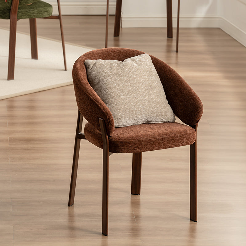 Sillón de Comedor Kiana [Juego de 1] [Chenilla]