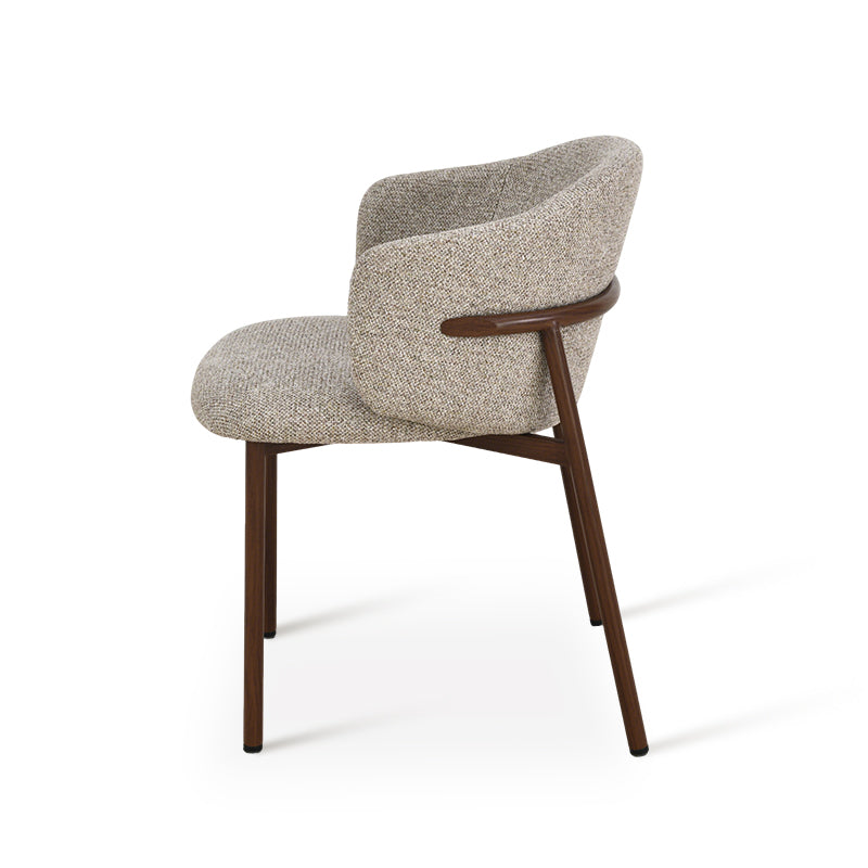 Sillas de comedor Valda [Lote de 2] [Lino] Ofcasafurniture ES