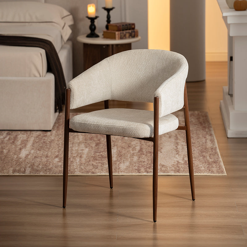 Sillón comedor Weylyn [Lote de 2] [Peluche]