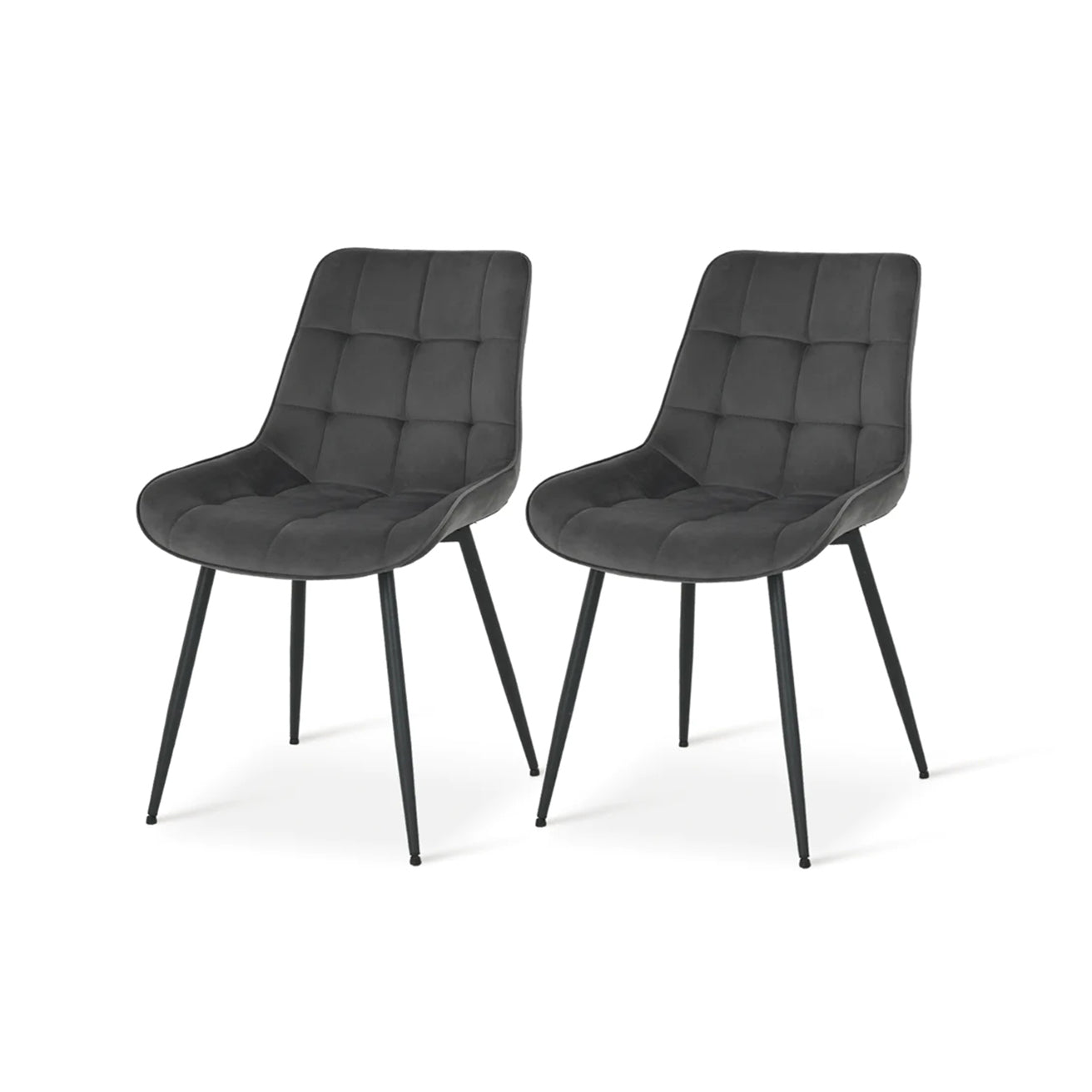 Esszimmerstuhl Orozco [2er Set] [Samt] Ofcasafurniture DE
