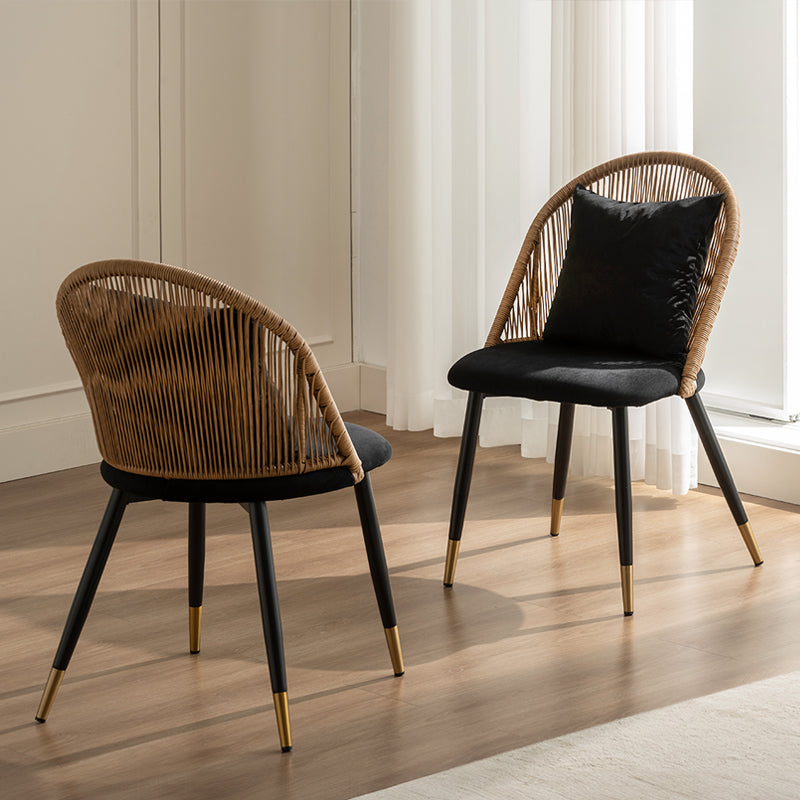 Silla de Comedor Brisa [Juego de 2] [Terciopelo]