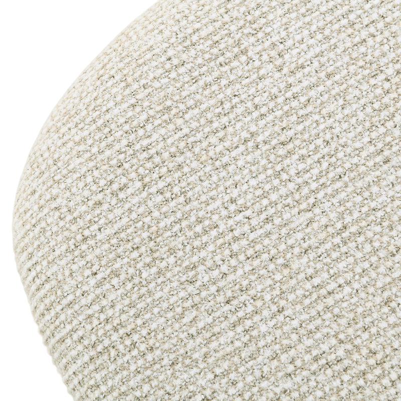 Silla de comedor Zahra S [Juego de 2] [Tejido efecto lino] [⌀ 2.5 cm]