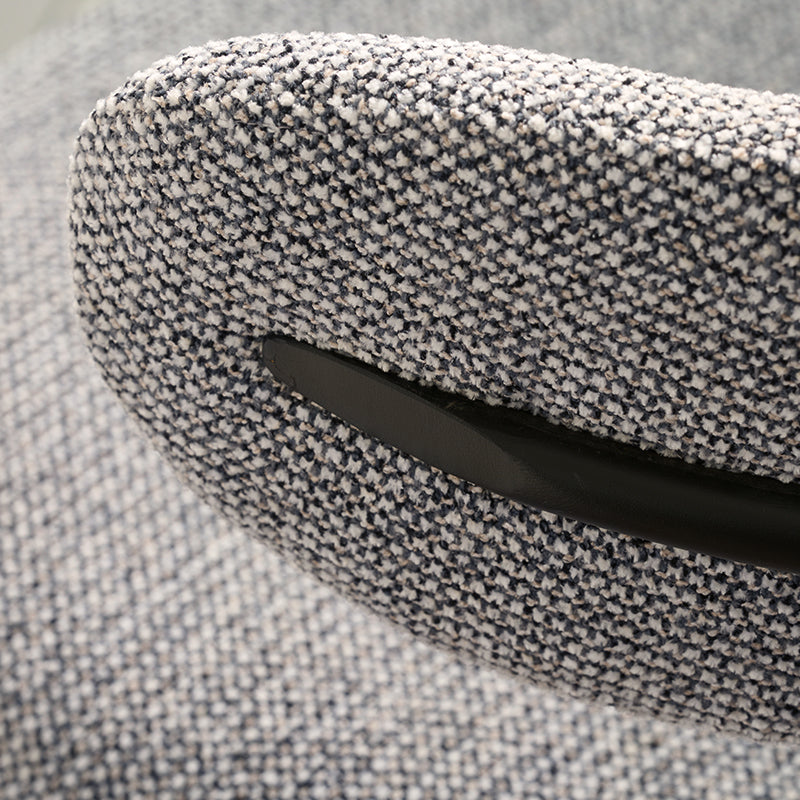 Silla de comedor Zahra [Juego de 2] [Blanco] [Linen&Bucle]
