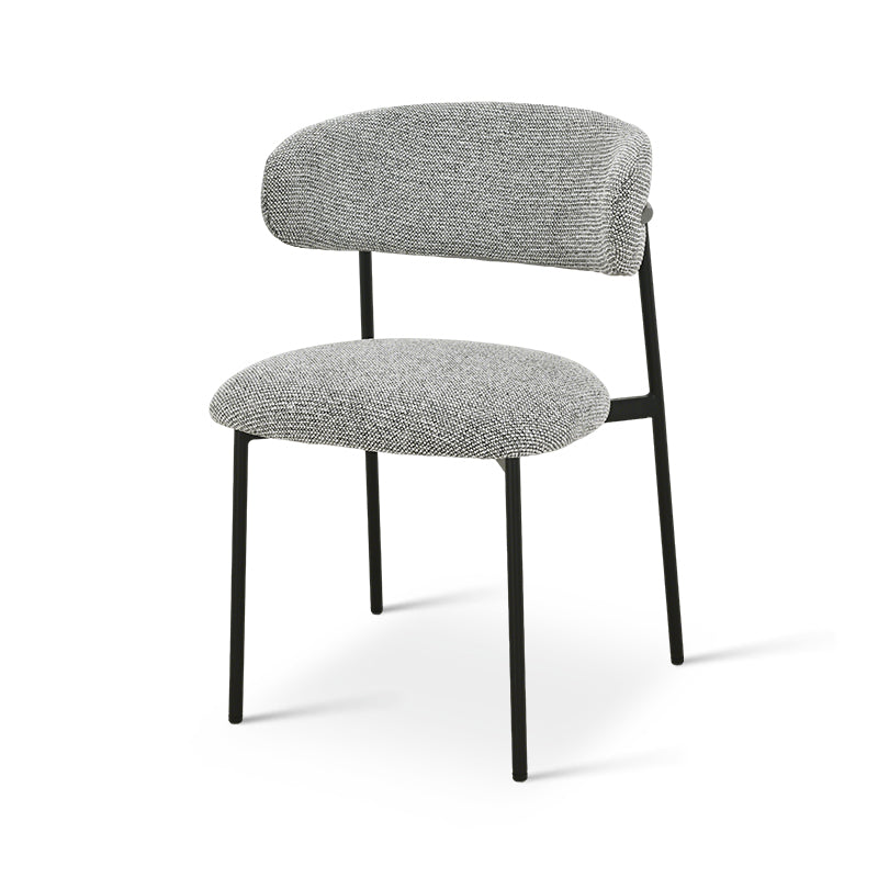 Silla de comedor Zahra [Juego de 2] [Blanco] [Linen&Bucle]