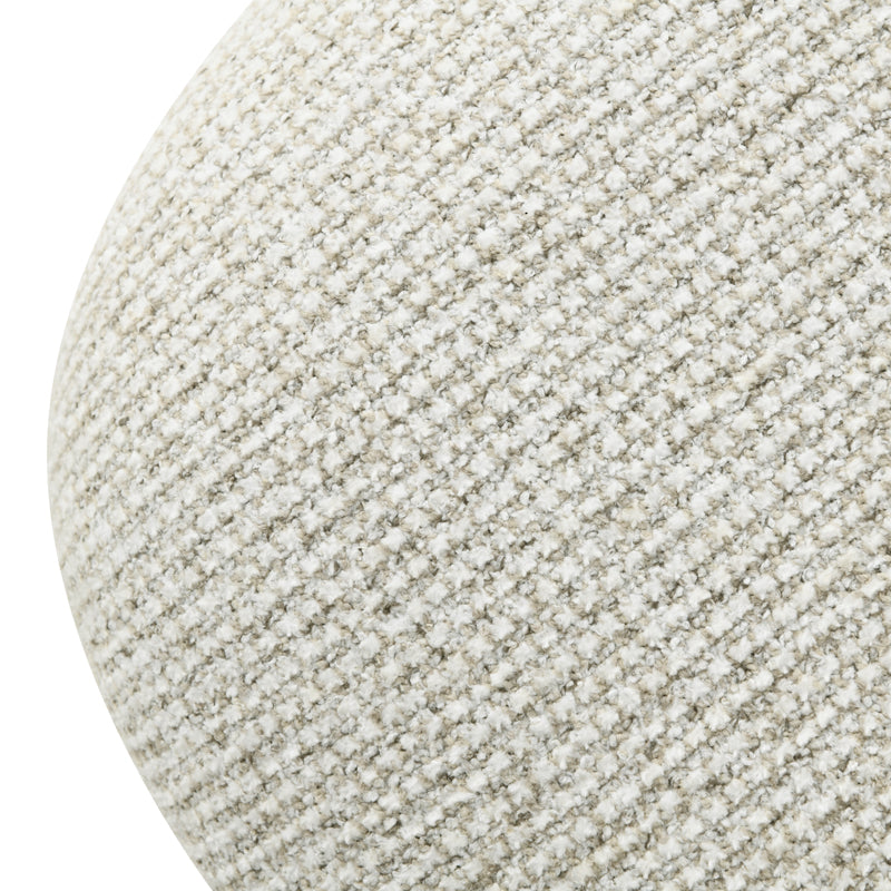 Taburete Zahra S 65cm con respaldo [Juego de 2] [Tejido efecto lino]