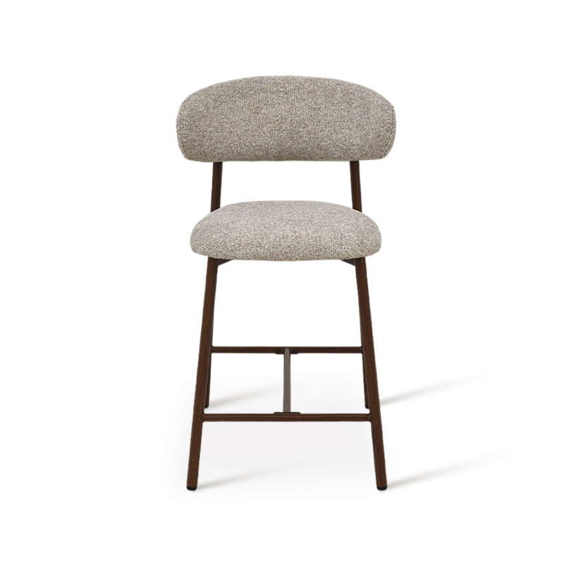 Taburete de Bar Zahra S [Juego de 2] [Tela de lino] [65 cm]