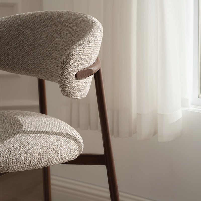 Taburete de Bar Zahra S [Juego de 2] [Tela de lino] [65 cm]