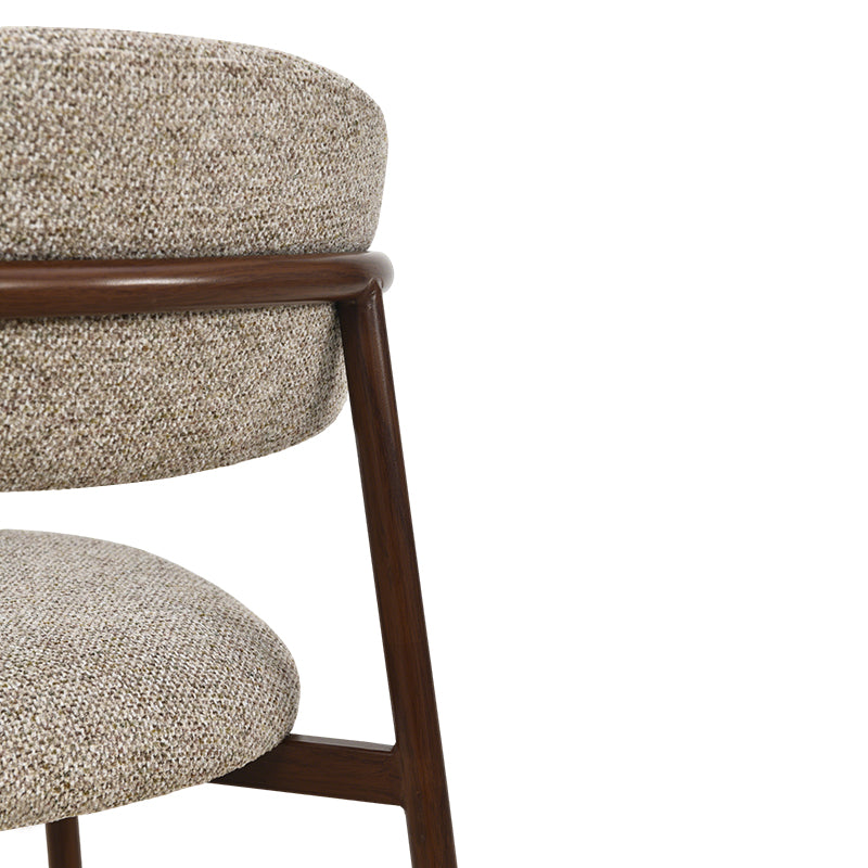 Taburete de Bar Zahra S [Juego de 2] [Tela de lino] [65 cm]