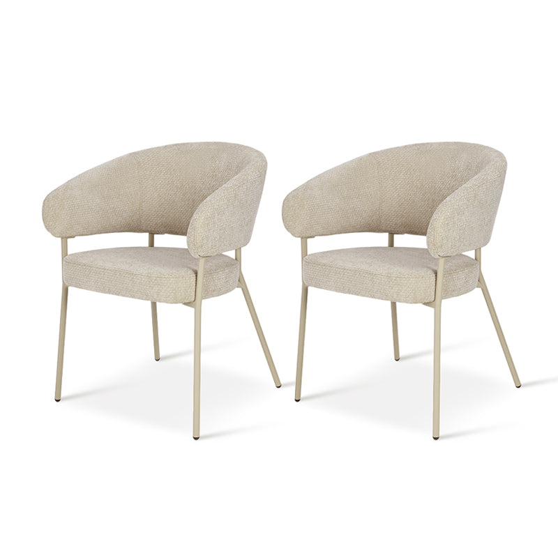 Sillón Eloise [Juego de 2] [Terciopelo]