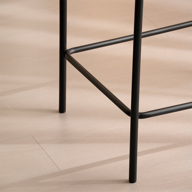 Taburetes de bar Bard [Juego de 1] [Tela de lino] [65 cm]