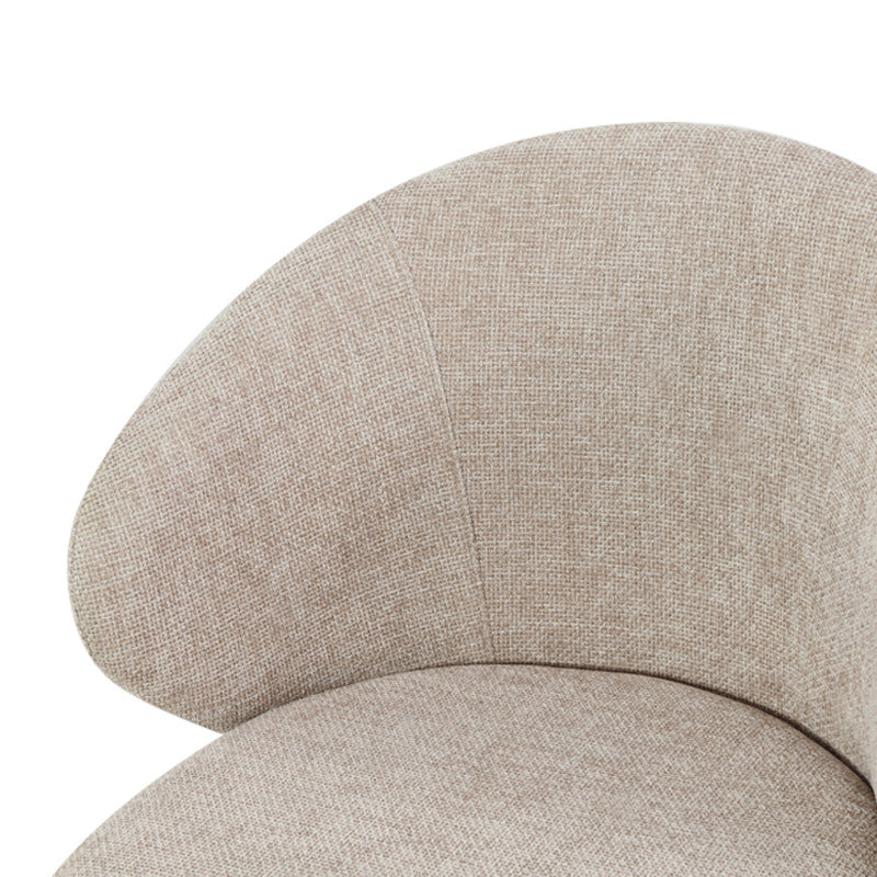 Taburetes de bar Bard [Juego de 1] [Tela de lino] [65 cm]