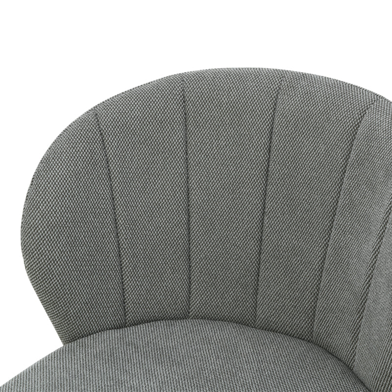 Silla de comedor Seraphina [Juego de 2] [Chenilla][Tejido efecto lino]