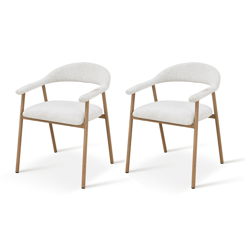 Silla de Comedor Kalina [Juego de 2] [Chenilla]