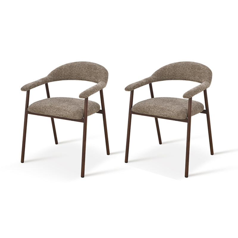 Silla de Comedor Kalina [Juego de 2] [Chenilla]