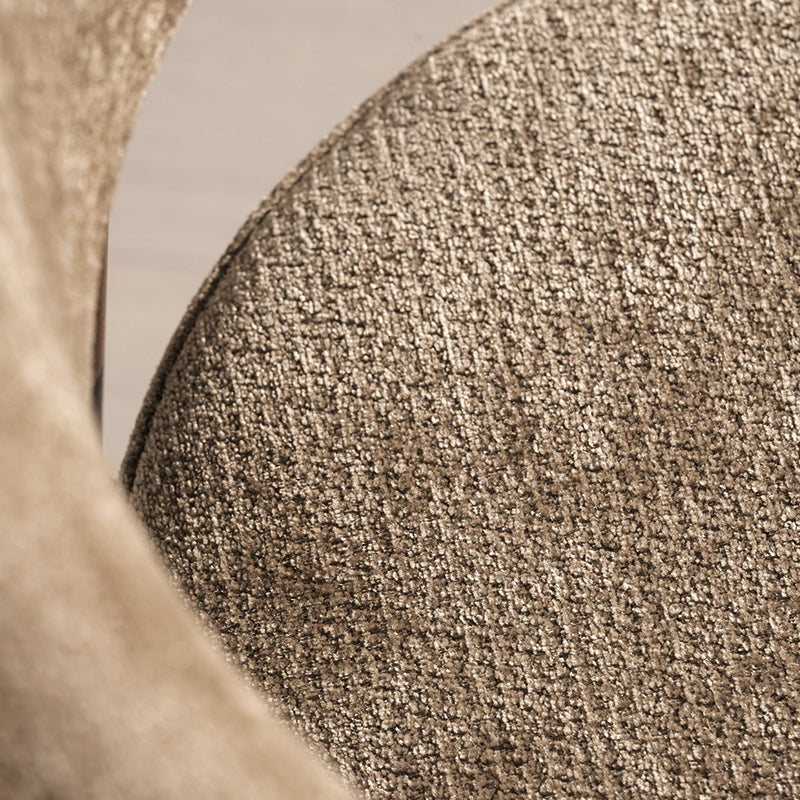 Sillón de comedor Lexine [Juego de 2] [Tela efecto lino]