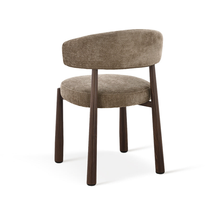Sillón de comedor Lexine [Juego de 2] [Tela efecto lino]