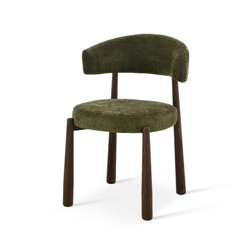 Sillón de comedor Lexine [Juego de 2] [Tela efecto lino]