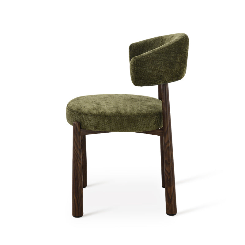 Sillón de comedor Lexine [Juego de 2] [Tela efecto lino]