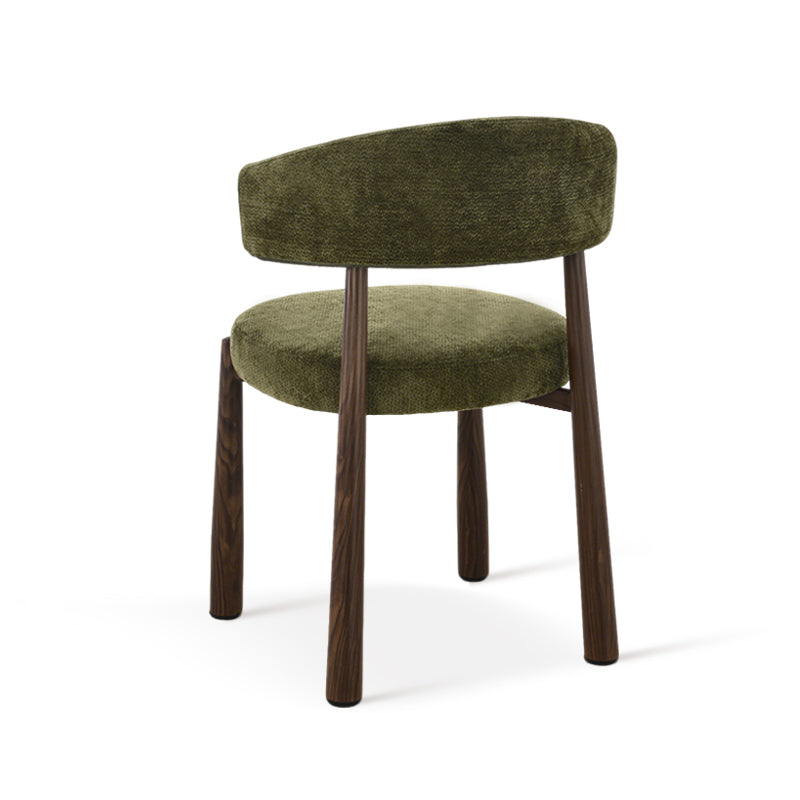 Sillón de comedor Lexine [Juego de 2] [Tela efecto lino]