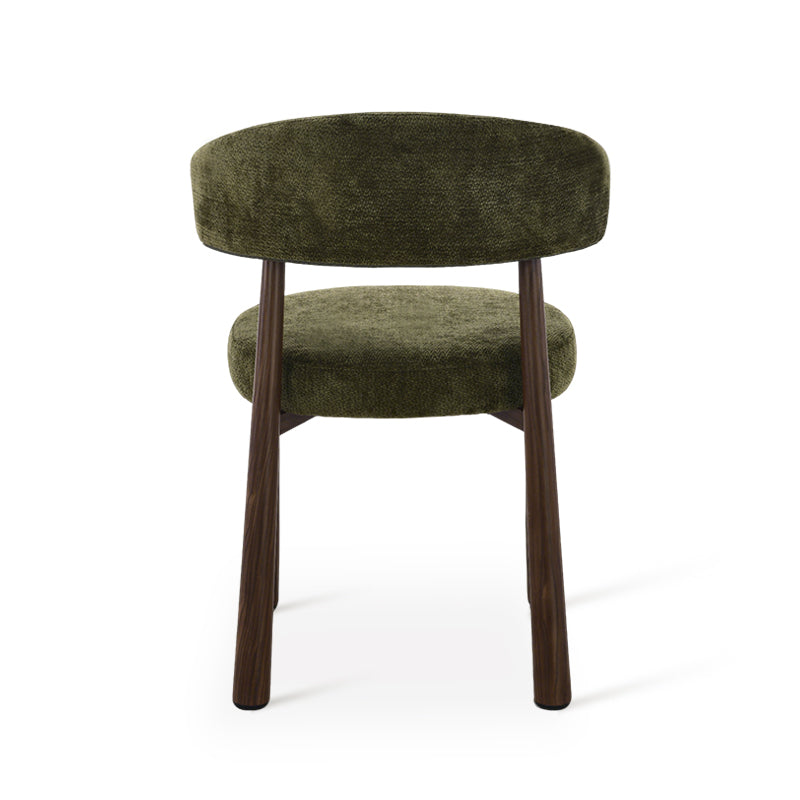 Sillón de comedor Lexine [Juego de 2] [Tela efecto lino]
