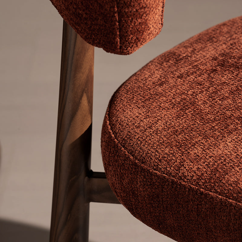 Sillón de comedor Lexine [Juego de 2] [Tela efecto lino]