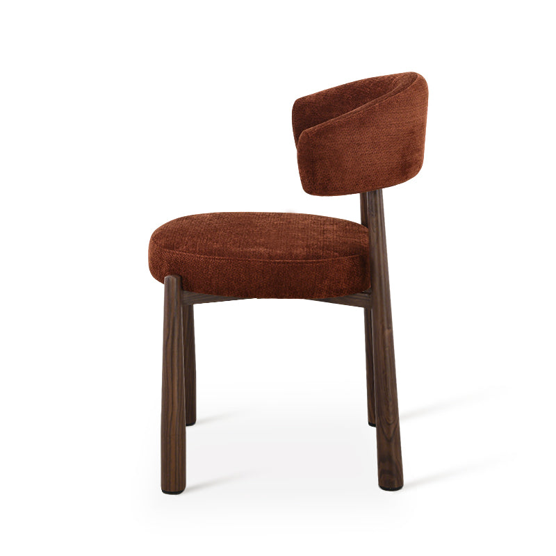 Sillón de comedor Lexine [Juego de 2] [Tela efecto lino]