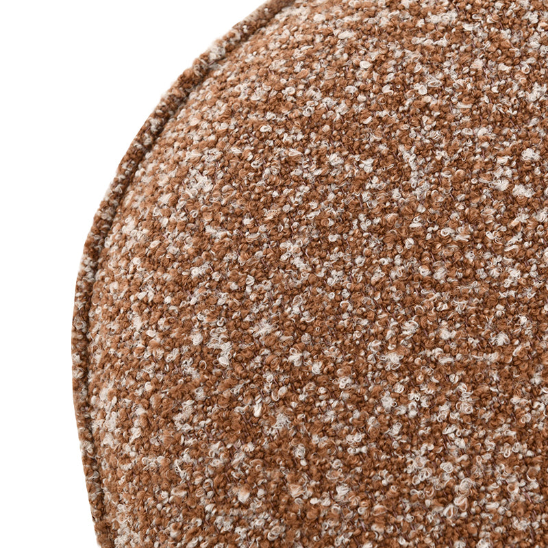 Silla de comedor Danica [unidad de 1] [tejido bouclé][plateado]